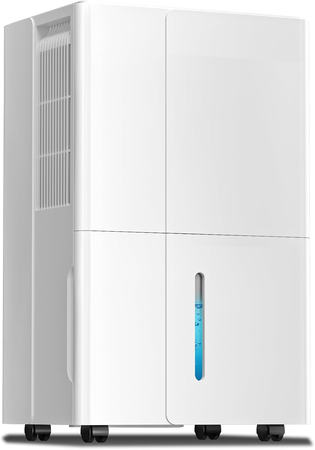 ZAFRO 80 Pt?86°F 80% RH?Dehumidifier for Large Spaces up to 3000 Sq Ft, 6.5L Tank & Drain, Dry Clothes Pro Mode, Midnight-Quiet Certified 43.2dB, Works in 41°F - Ideal for Large Room Basement, Garage