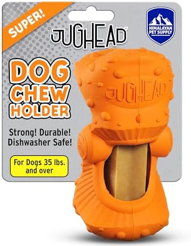 Himalayan Jughead Super Dog Chew Holder - Holds Chews & Treats fo...