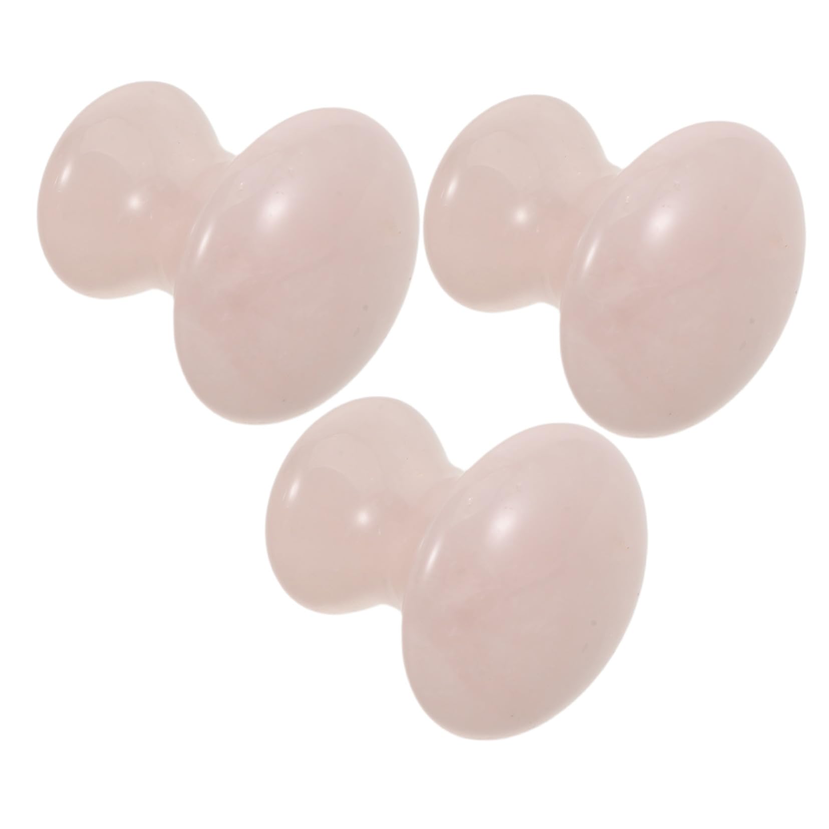 Gatuida 3pezzi Strumento Gua Sha Facciale in Cristallo Forma Di Fungo Pietra Per Massaggio Viso e Collo Tavola Gua Sha Massaggiatrice Portatile Per Spa e Casa