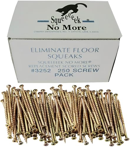 SQUEEEK NO MORE Counter-Snap Screws for SQUEEEK NO MORE Squeaky F...