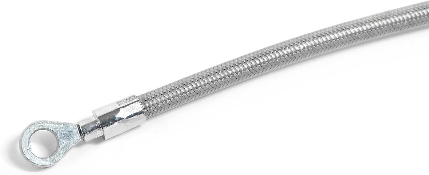 TOFR 63" Stainless Steel Clutch Cable for Harley Sportster XLH883 XLH1200, Touring Road King Road Glide Electra Glide, Softail Custom Night Train Standard Heritage, Dyna Street Bob Wide Glide