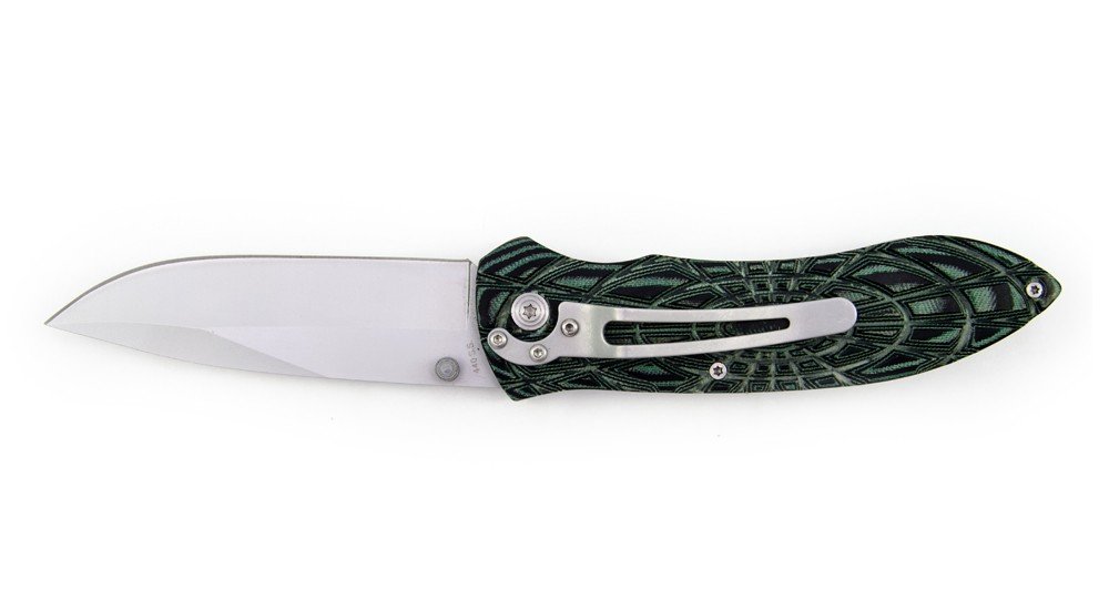 Couteau Green Spider
