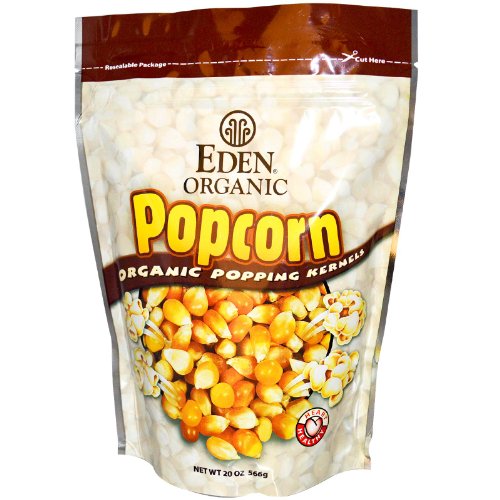 Eden Foods 100% Organic Yellow Popcorn - Case of 12 - 20 oz image 2