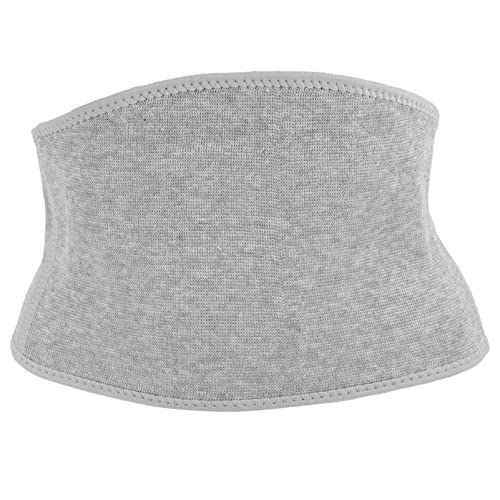 NIYANGLE 1Pc Breathable Waist Support Belt for Relief Elastic Lumbar Supporter for Seniors and Office Workers Light Grey Portable Waist Protective Tool