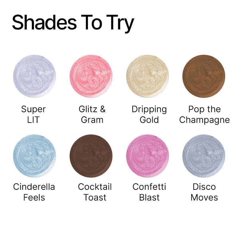 Image of Nykaa Glitter Nail Enamel - Cinderella Feels 463