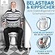 LECURE® Aufstehhilfe Toilette [höhenverstellbar & rutschfest] - WC Aufstehhilfe für Senioren und Menschen mit Mobilitäts-Einschränkungen [bis 150 kg] - für alle gängigen Toiletten
