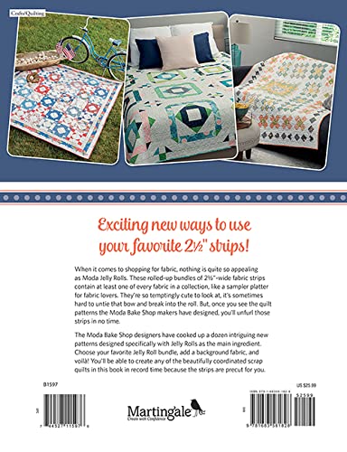 Moda Bake Shop - Rollin' Along: Quick And Easy Quilts From 2 1/2" Strips #TOP1