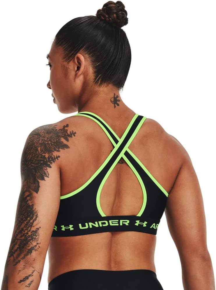 Under Armour Women's Cross-Back Mid Bra