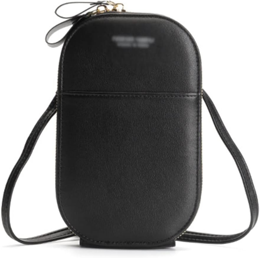 HBJWOV Leather Messenger Bag For Women Phone Wallet Small Crossbody Shoulder Purse Card Holder Pocket