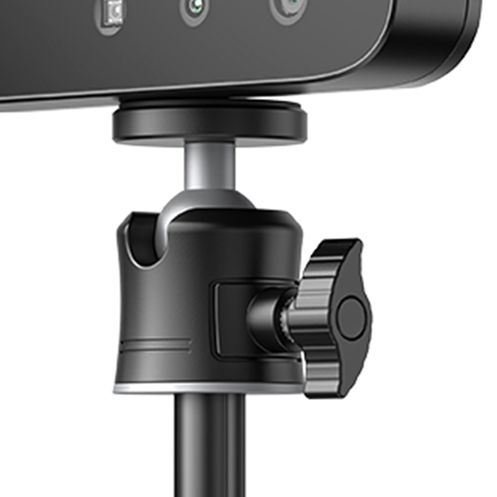 FTVOGUE Escáner 3D, Escáner 3D Compacto Antivibración para Escaneo Preciso a Todo Color, Rango de 150 a 700 Mm para Piezas de Automóviles y Objetos de Metal Negro