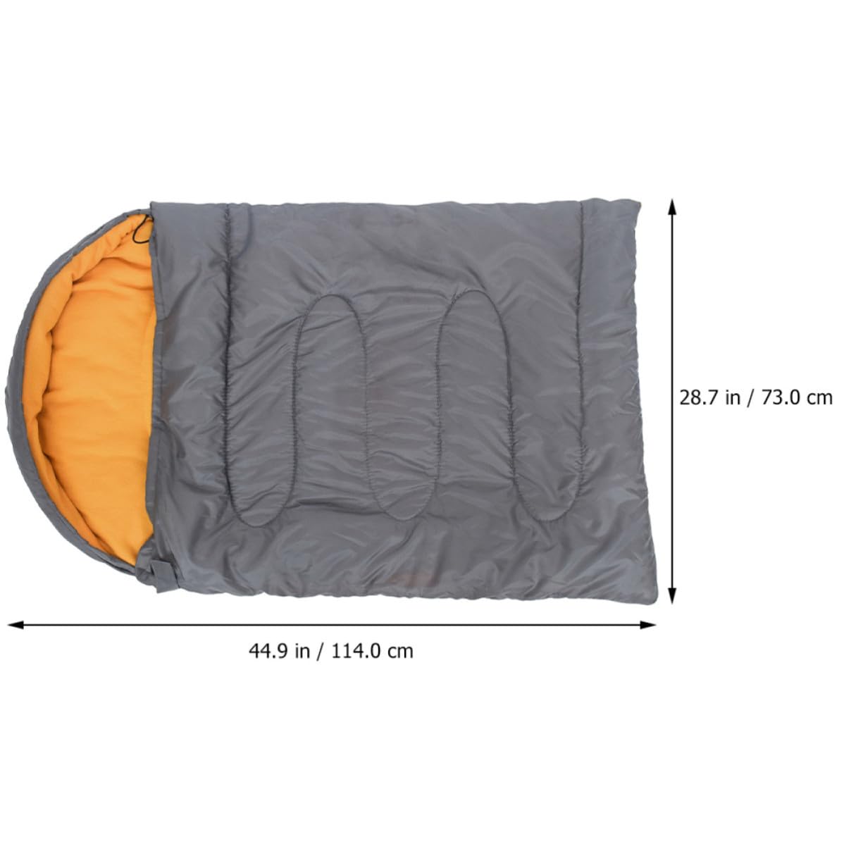 Hundebett Schlafsack für Draußen, Warm, Rollbar, Polyester Fleece