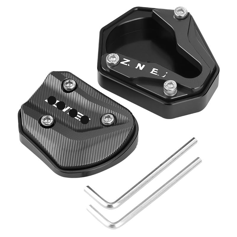 Extension plaque béquille latérale moto 350E 350D 350m 368D 368m