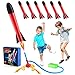 ASTARON Jump Rocket Toy Dueling Rockets Lanciamissili Giocattolo a razzo ad aria con 6 razzi, per bambini che giocano all'aperto