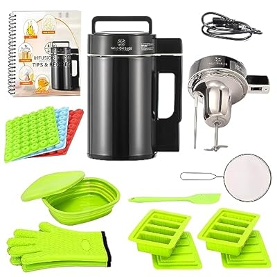Infusion Buds Butter Infuser- Herbal Butter Maker Machine | Herbal Butter & Oil Infuser Machine. Includes Decarb Box and Tons of Accessories