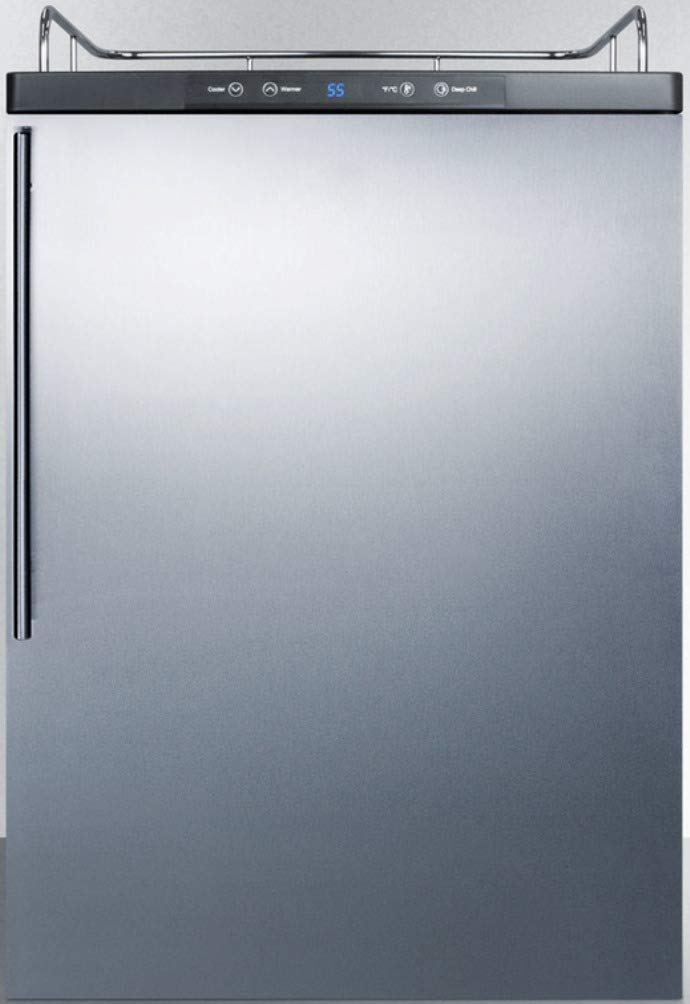 Summit SBC635MBINKSSHV Wine Dispenser, Stainless-Steel