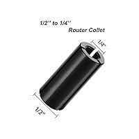 Vista 38 de Spiral Router Bit 1/4 Inch Shank Up Cut Spiral Router Bit 2 Flutes HRC55 Solid Carbide Spiral Milling Tool 1/4 Inch Cutting Diameter 3 inch Extra