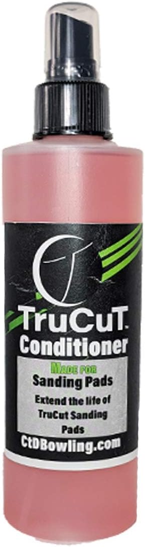 TruCut Conditioner | Spray for Bowling Ball Sanding Pads | Conditioner Made for Use Sanding Pads | Resurface Bowling Ball | Bowling Ball Restoration | Bowling Supplies