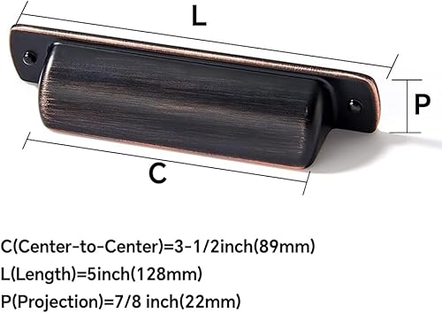 Miniatura 84 de khtumeware - Paquete de 10 pomos redondos de 1 pulgada (25 mm) de diámetro, acabado de latón antiguo, pomos de bola para alacena