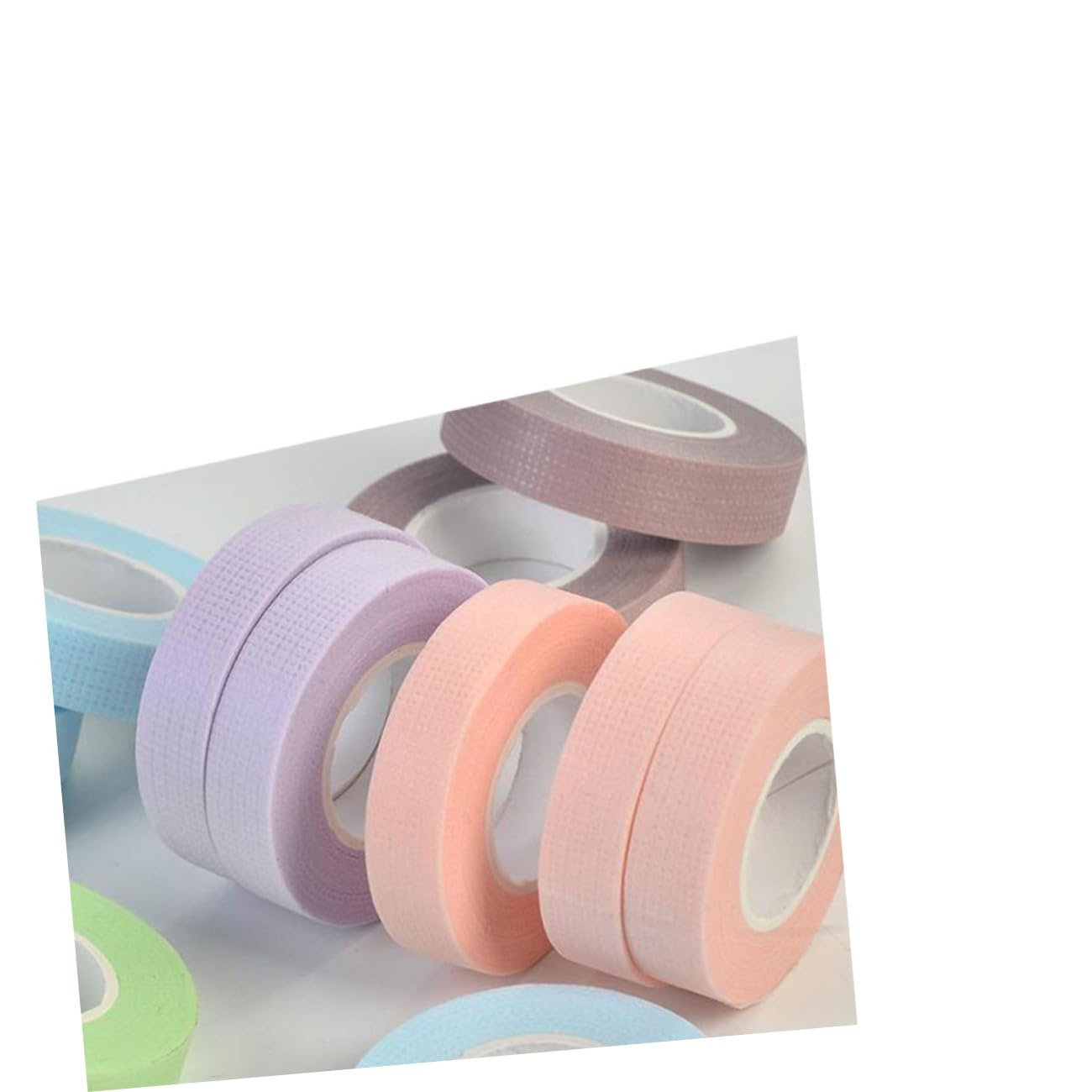 VALICLUD 3 Series Cinta Aislante De Pestañas Cinta De Levantamiento De Pestañas Eyelash Latigazo Cintas De Pestañas Transpirables Cintas Fijas Para Pestañas Tallo De Algodón 8 Rollos*3