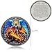 The Archangel Michael Watches Over Us Challenge Coin - Psalm 91:10-11Protection Bible Verse Pocket Token Inspirational Religious Prayer Coins Christian Coin Gifts