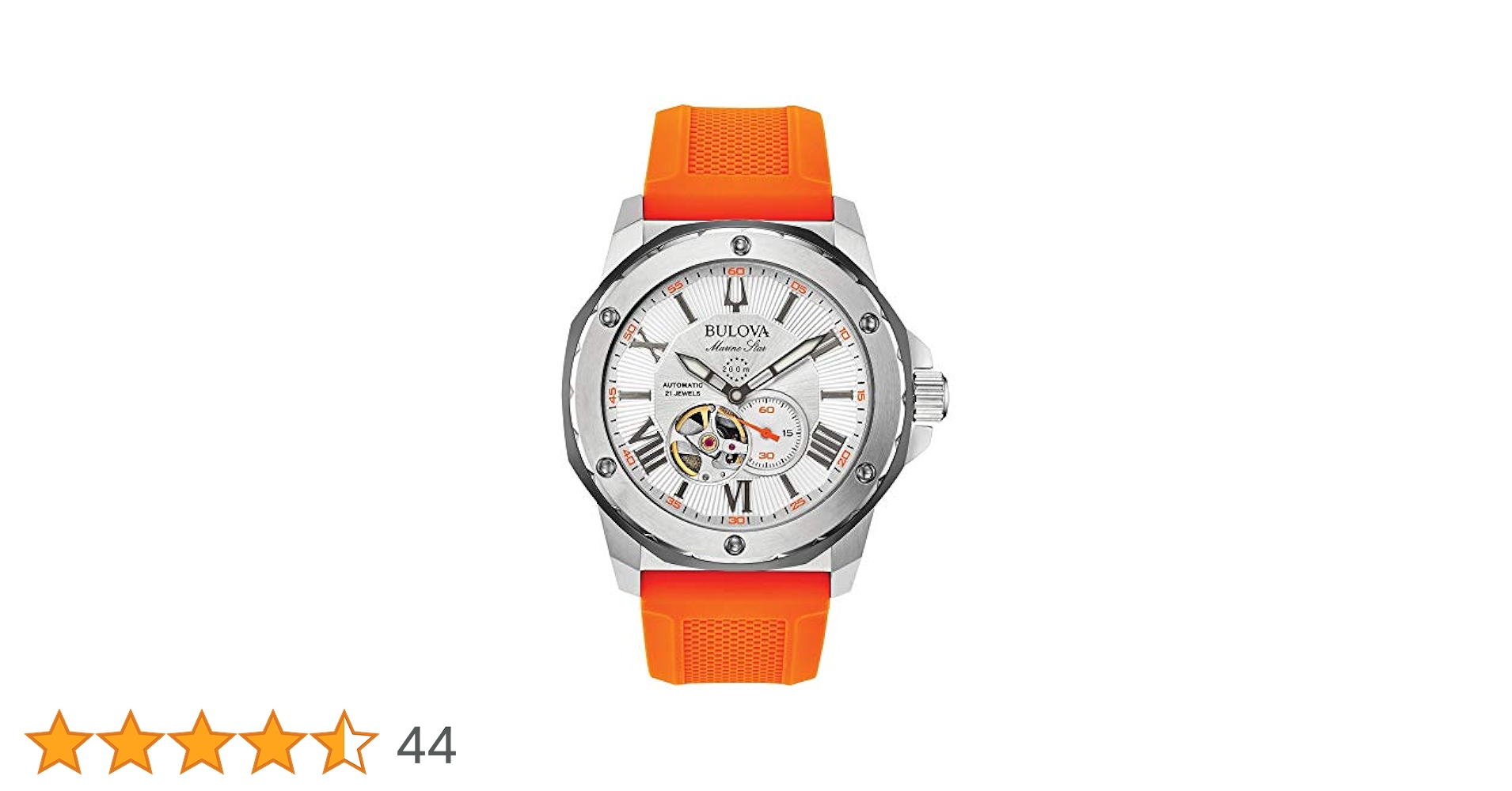 BULOVA ブローバ 98A226 マリンスター 自動巻き メタルブレス付属 Amazon | [ブローバ]BULOVA 腕時計 メンズ 自動巻き メカニカル