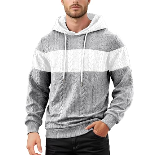 Sweat à capuche interlock homme : isolation thermique et style