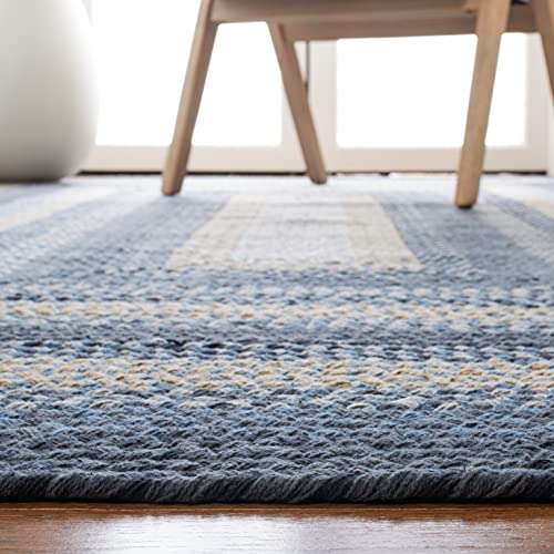 Tapete decorativo rectangular 6x9 ft SAFAVIEH algodón miniatura 5