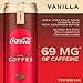Coca-Cola with Coffee - Coffee Vanilla | 12 fl oz. Slim Cans, 69 mg of caffeine | Pack of 12