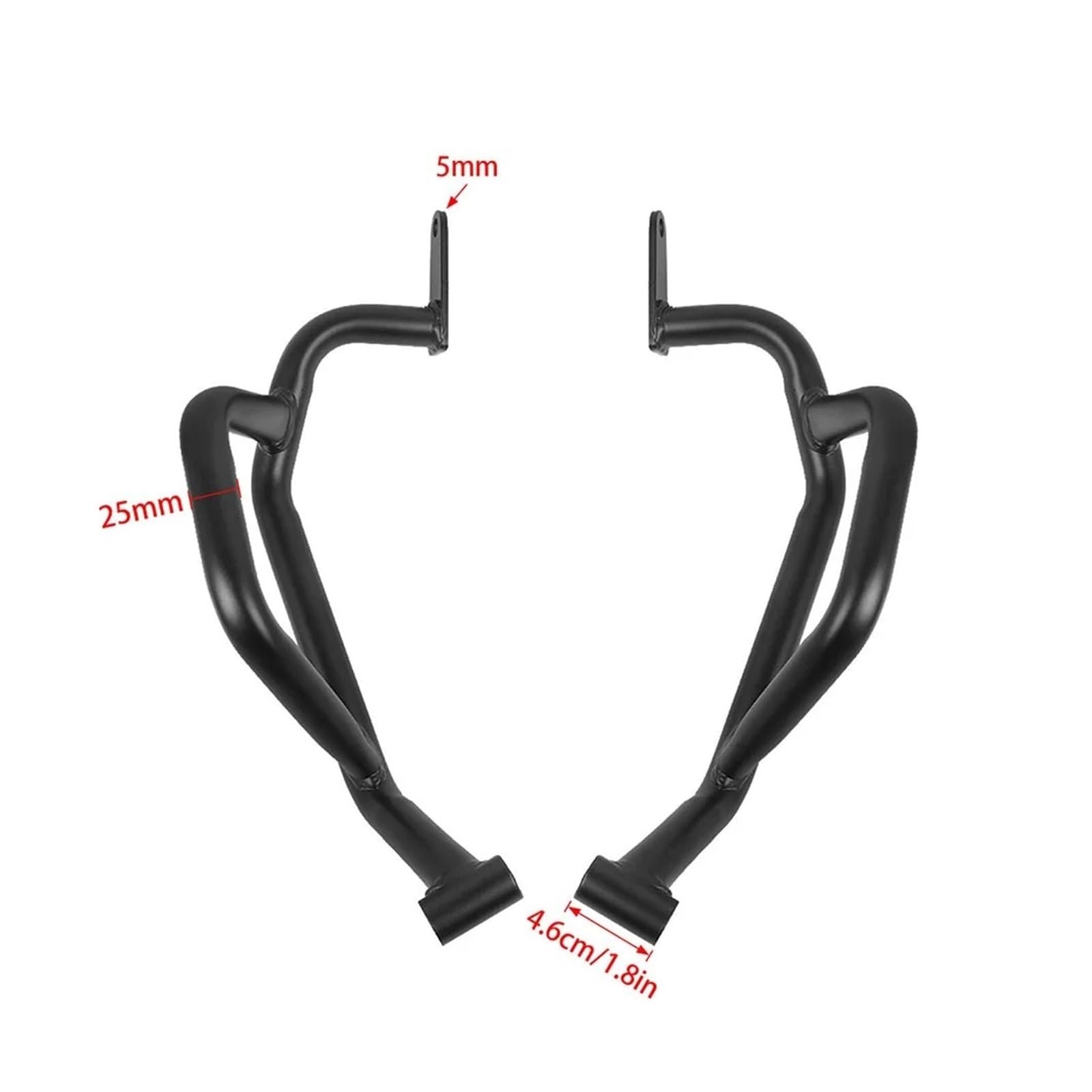 Barre Paramotore Per CFMOTO Per 450-MT 2024 Protezione Motore Moto Barra Di Protezione Telaio Paraurti Accessori Crash Bar(Upper)