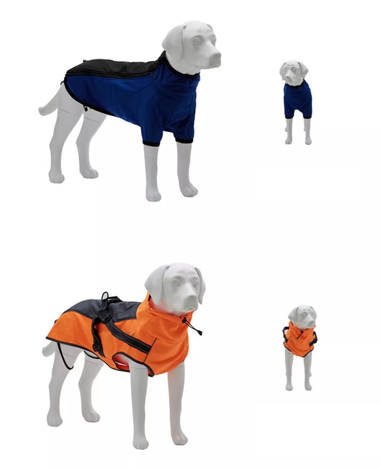 Schaufensterpuppe für Hunde, groß, weißer Labrador, Statue für Heimdekoration, Kleidungsvitrine und Schießrequisiten