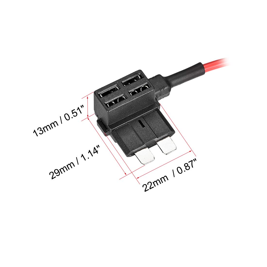 Cutter Force # 425-272 in-line Fuse Holder for Includes 20 Amp