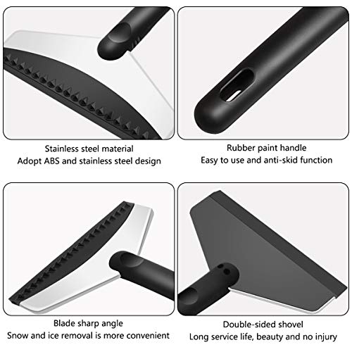 Car Ice pala, raschietto per ghiaccio in acciaio
