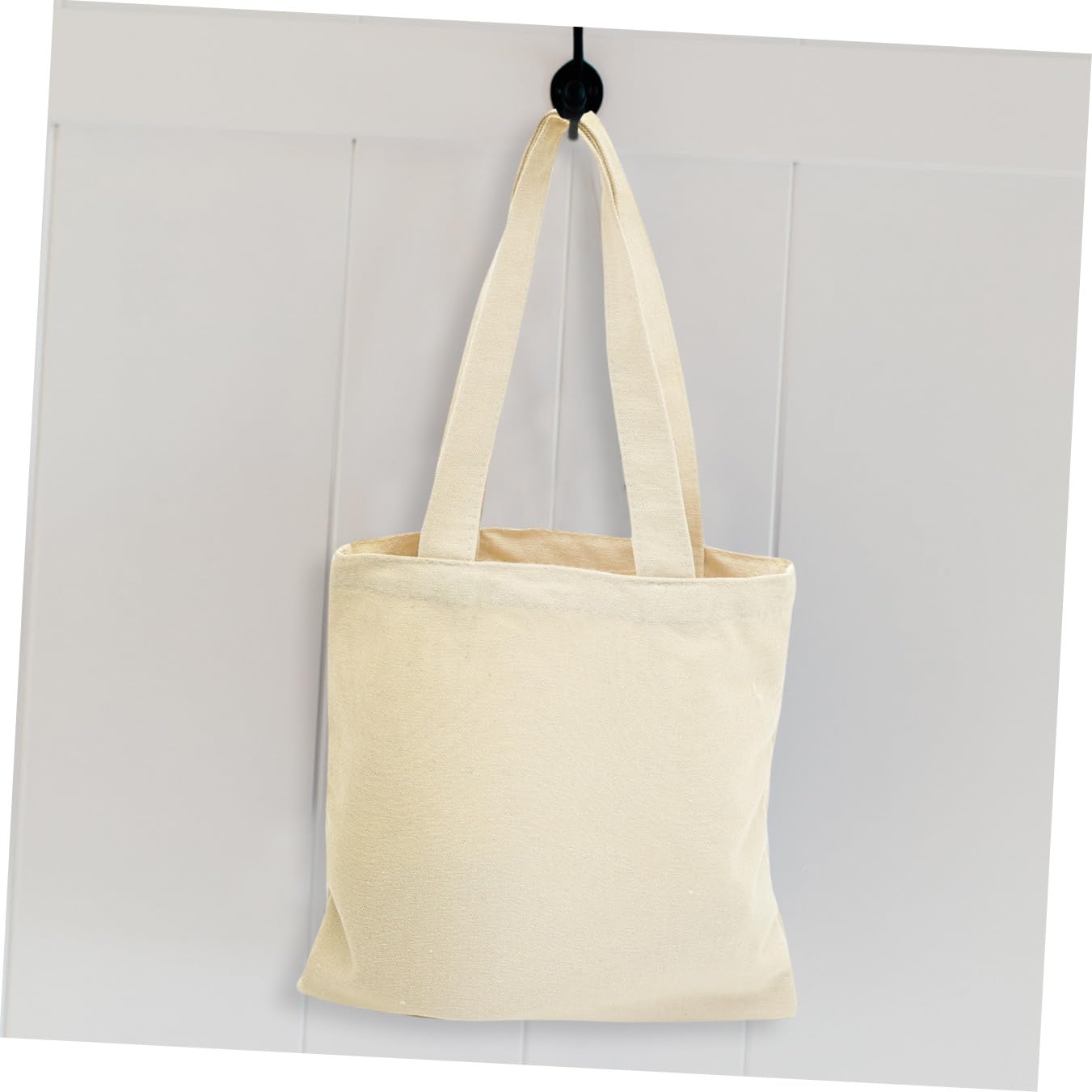 Zerodeko 6St leere Segeltuchtasche Einkaufstasche aus Segeltuch leere Tragetaschen Handtaschen Canvas-Einkaufstasche Mehrzwecktasche leere Umhängetasche Reißverschluss Aufbewahrungstaschen