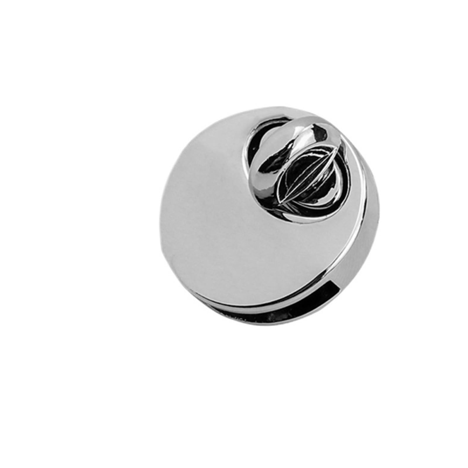 PVUVTNAHW 10Pcs 2.1CM Round Metal Turn Lock Replacement Twist Clasp Hardware For Handbag Purse Bag Accessories(Silver)