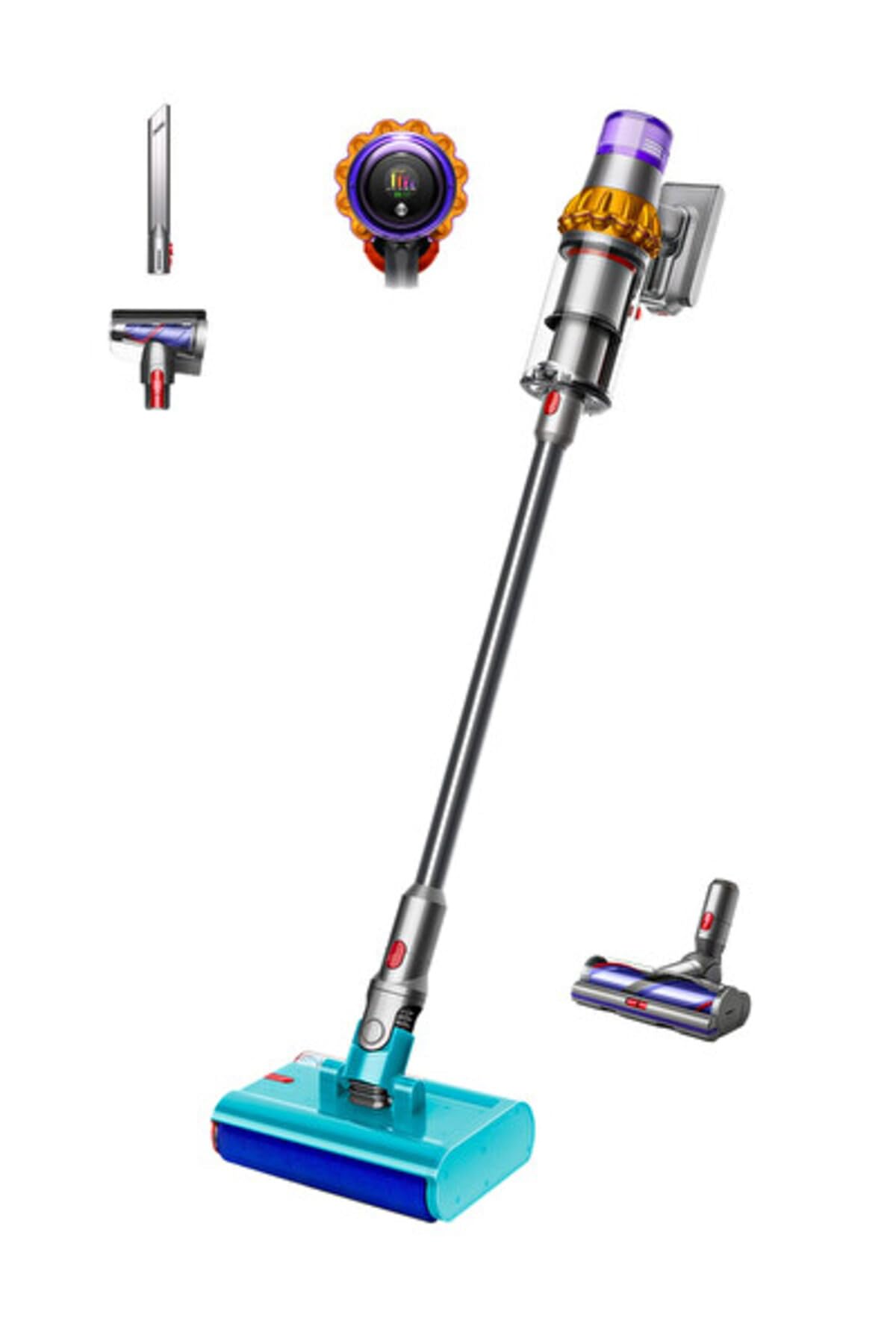 Aspirador Escoba con batería Dyson V15s Detect Submarine/ 240W/ Autonomía 60 Min