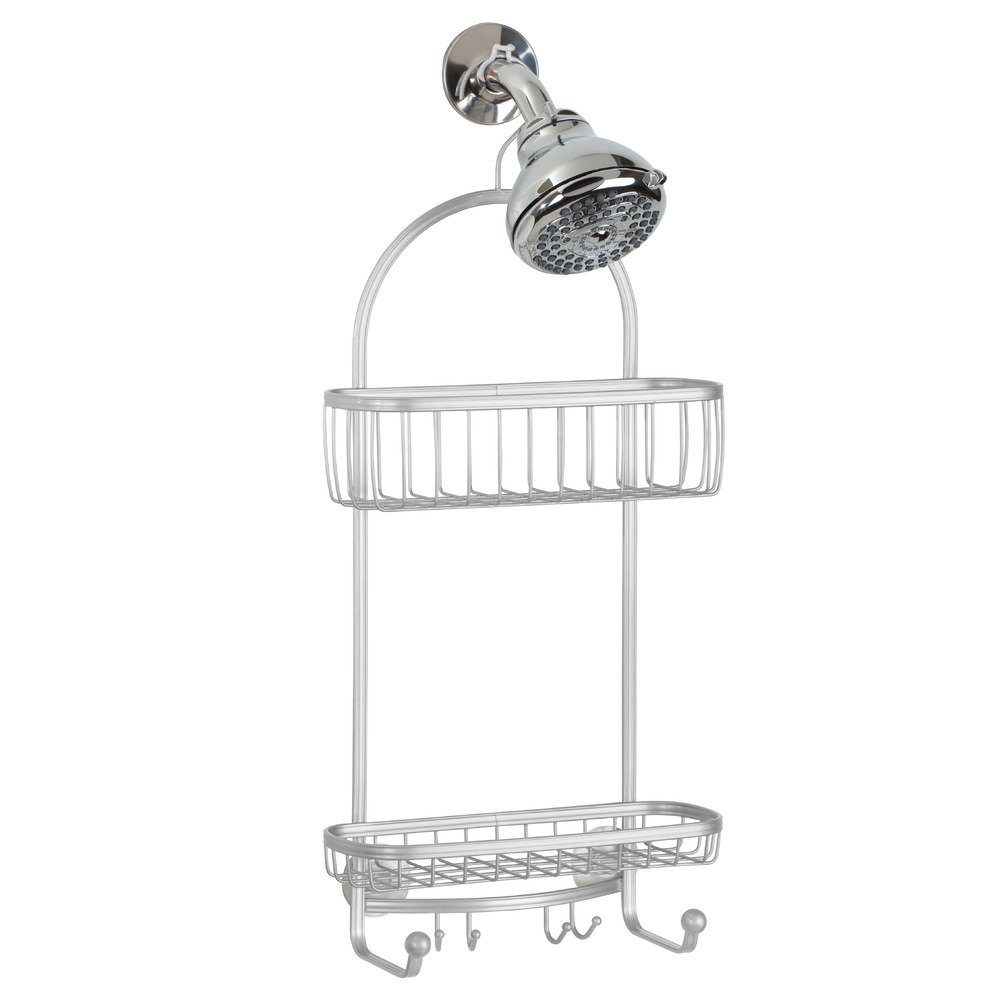 iDesign Shower Caddy Silver