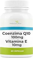 Coenzima Q10 100mg + Vitamina E 10mg - 60 Cápsulas