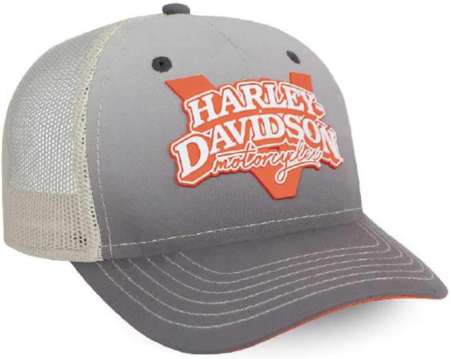 Women's V-Twin Power Adjustable Baseball Cap, Gray BC132554