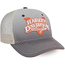 Women's V-Twin Power Adjustable Baseball Cap, Gray BC132554