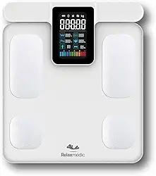Balança Bioimpedância Corporal Digital BodyScan Corpo Inteiro - Relaxmedic
