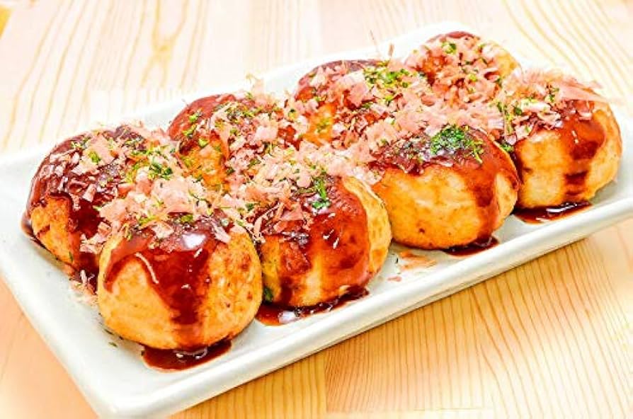 Amazon.co.jp: 築地の王様 たこ焼き ジャンボ冷凍タコ焼き 40個