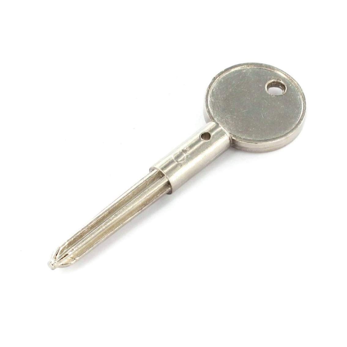 Mp Smith Nickel Plated Security Door Bolt Key