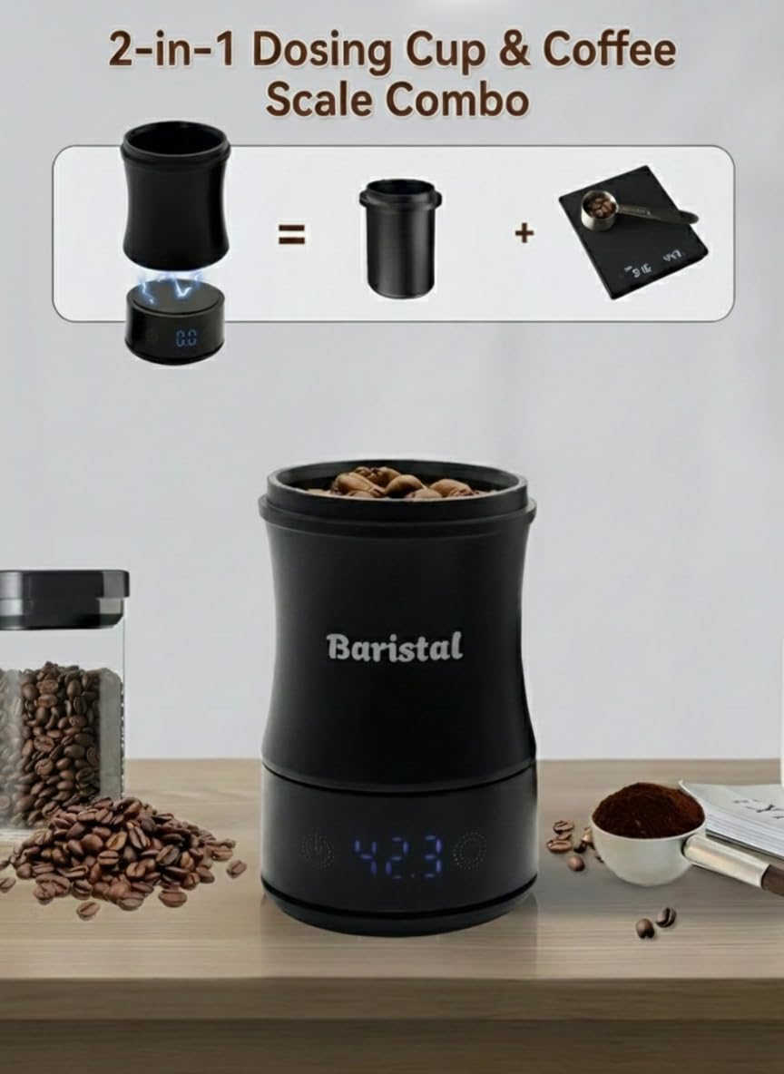 ميزان قهوة صغير رقمي مع مؤقت