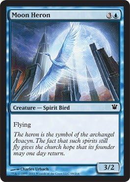 Magic the Gathering - Moon Heron - Innistrad - Foil