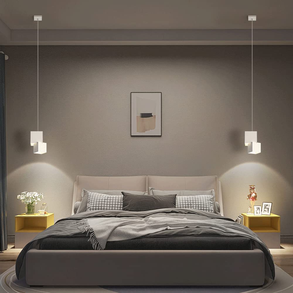Candelabro de hierro de estilo simple, lámpara colgante de cabeza única con base E27, pantalla de luz colgante de metal cuadrada personalizada, accesorios de iluminación para decoración de techo de sa