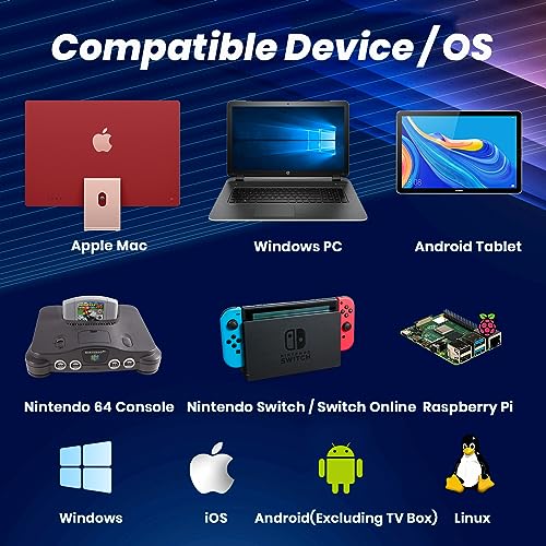 Innext Y-D002-132+Y-D002-149-1207 Wireless Classic N64 Controller thumb #1