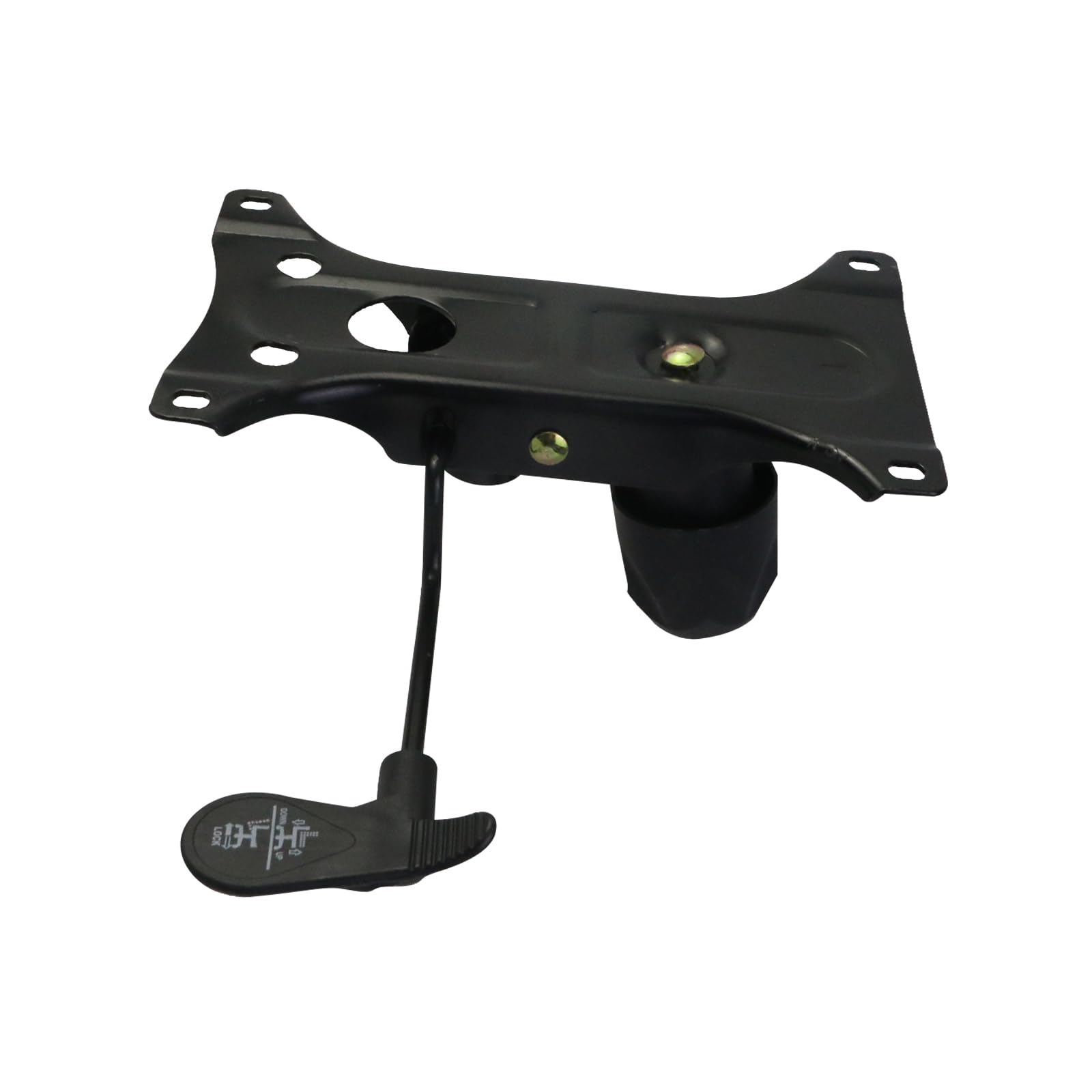 1 mecanismo de inclinación para silla de juegos, piezas de repuesto para silla de oficina, mecanismo de asiento giratorio de control de inclinación, 9.9 x 6 pulgadas (largo x ancho)