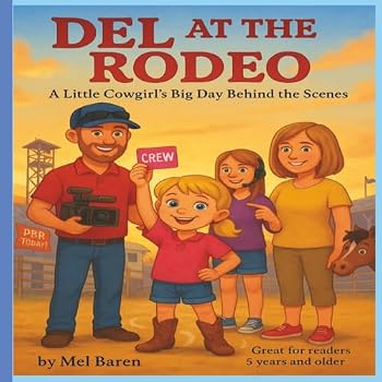 “Del at the Rodeo” A Little Cowgirl’s Big Day Behind the Scenes: A Heartwarming Children’s Book About Horses, Bulls, Rodeo Life, Friendship, Family, ... Her Cowboy Crew. Great for Gifts, and More!