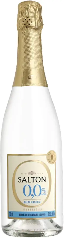Salton Espumante Branco Zero Álcool, Baixa Caloria, 750ml