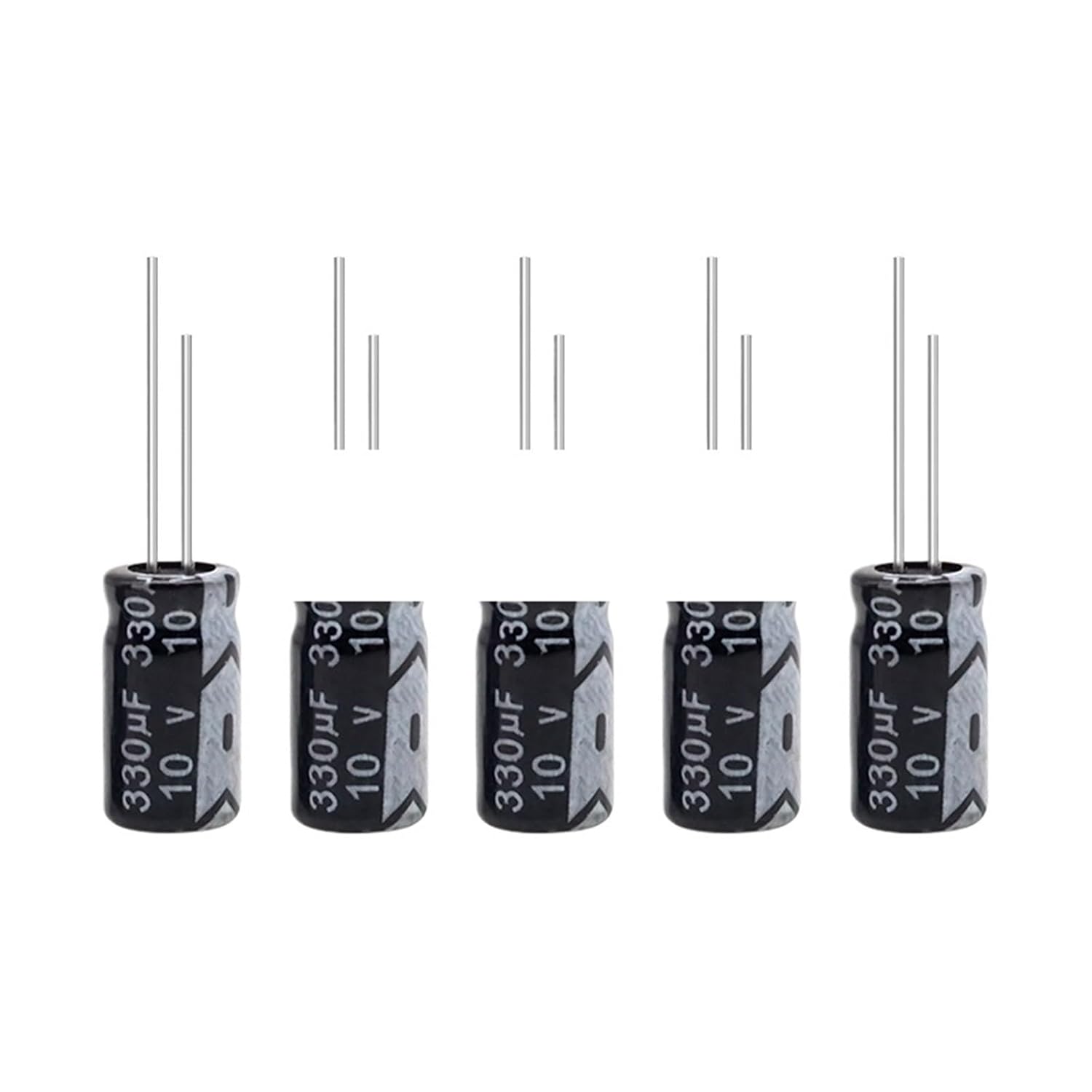 10V Aluminum Electrolytic Capacitor 100UF 220UF 330UF 470UF 680UF 1000UF 1500UF 2200UF 3300UF 4700UF 10000UF(10V 1000UF 20PCS)